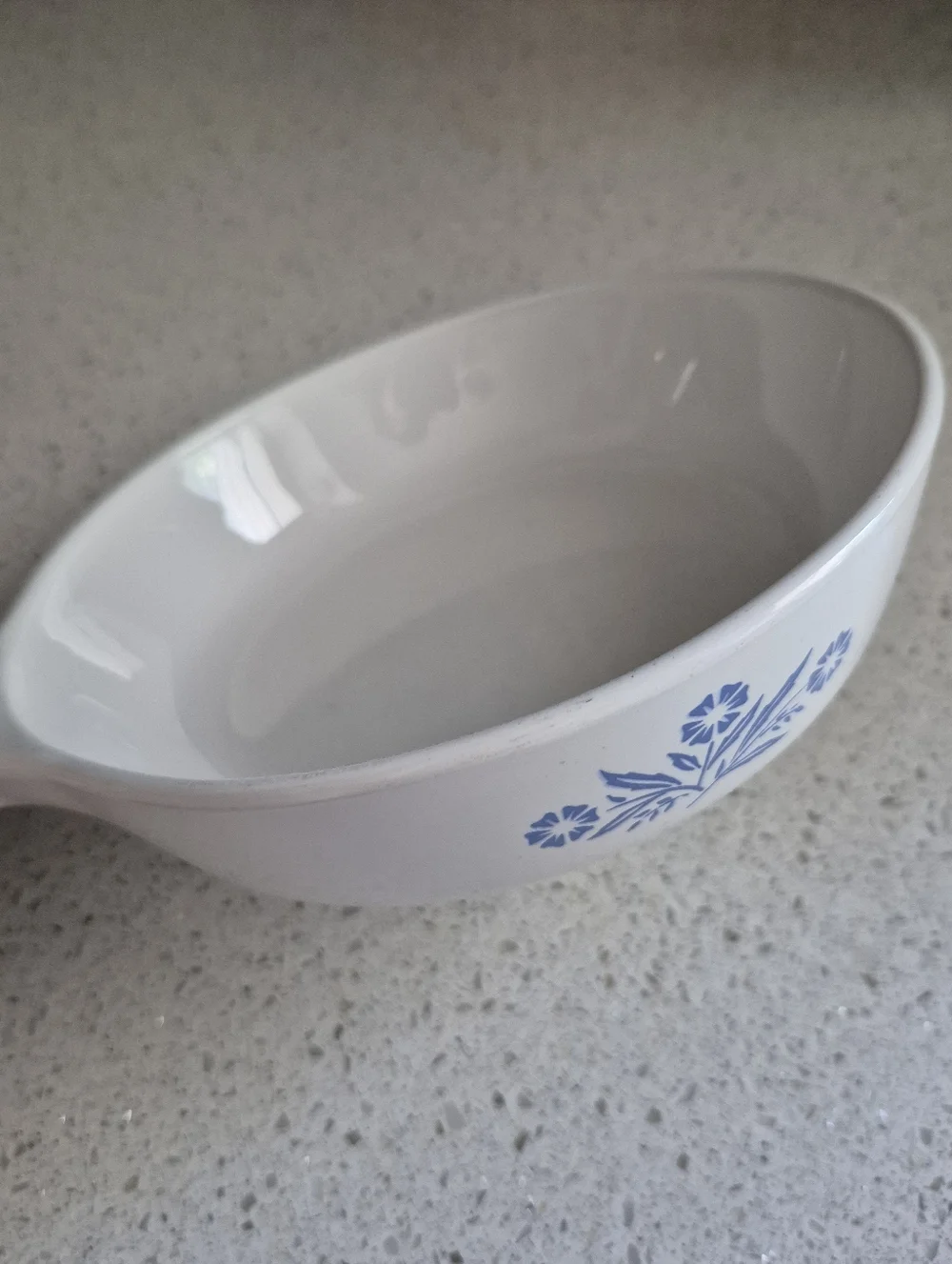 Vintage CorningWare Blue Cornflower Small Skillet